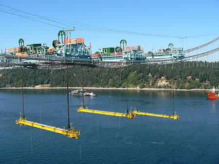 Bridge deck cranes