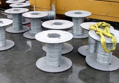 Empty cable spools